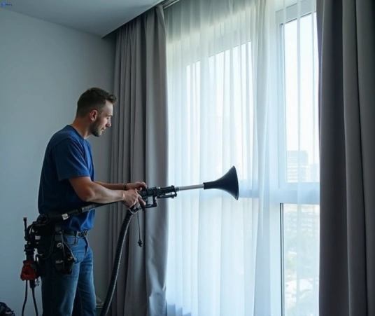 Professional drapes cleaning process tools Matty Curtain Cleaning freshwater-nsw